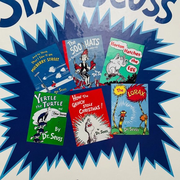 Six by Seuss Treasury of Dr. Seuss Classics Collection Limited Hardcover Book - Picture 2 of 7